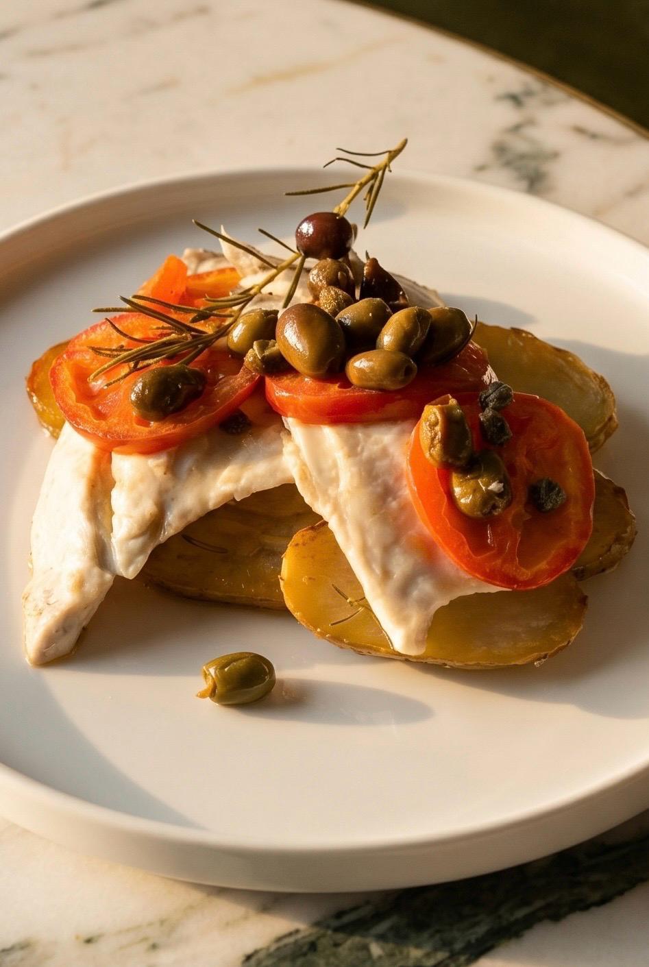 Filetto di orata alla ligure INITIO