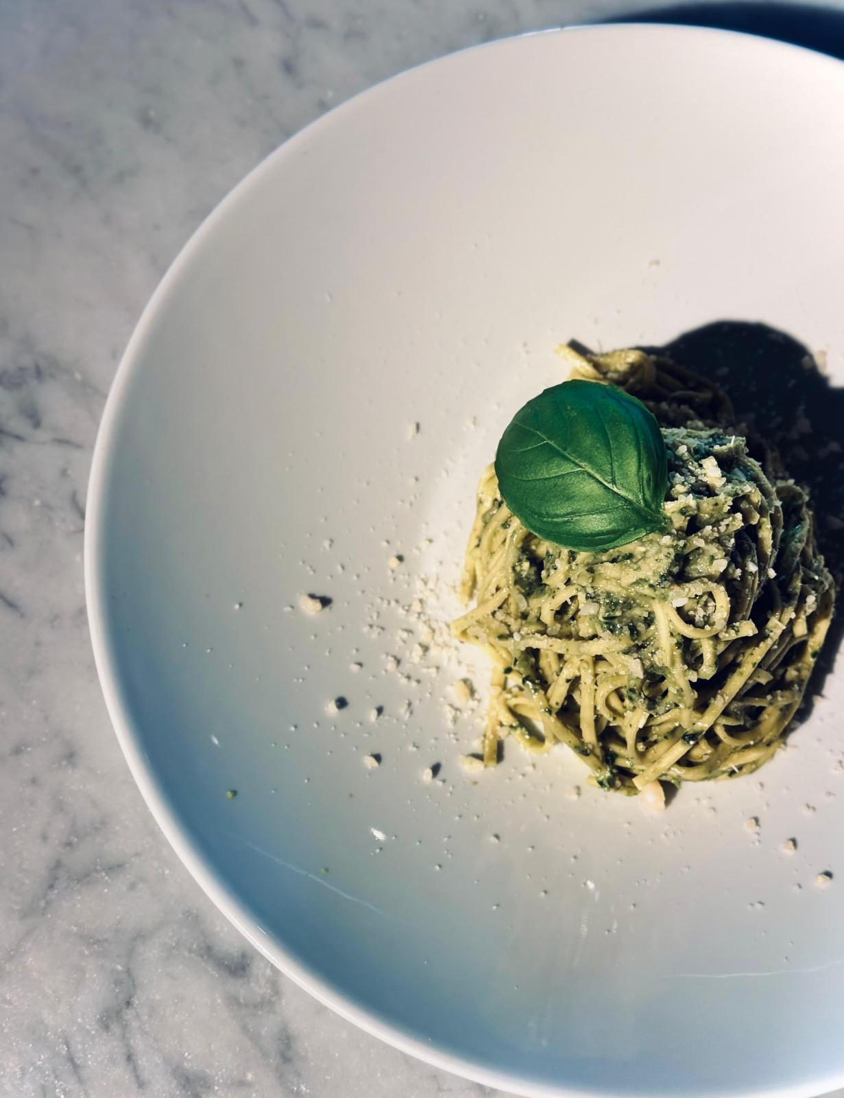 Pesto fatto in casa INITIO